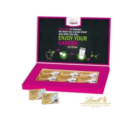 Personalised Lindt Business Presentation Gift Box